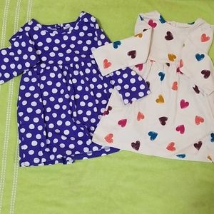 Two long sleeve shirts